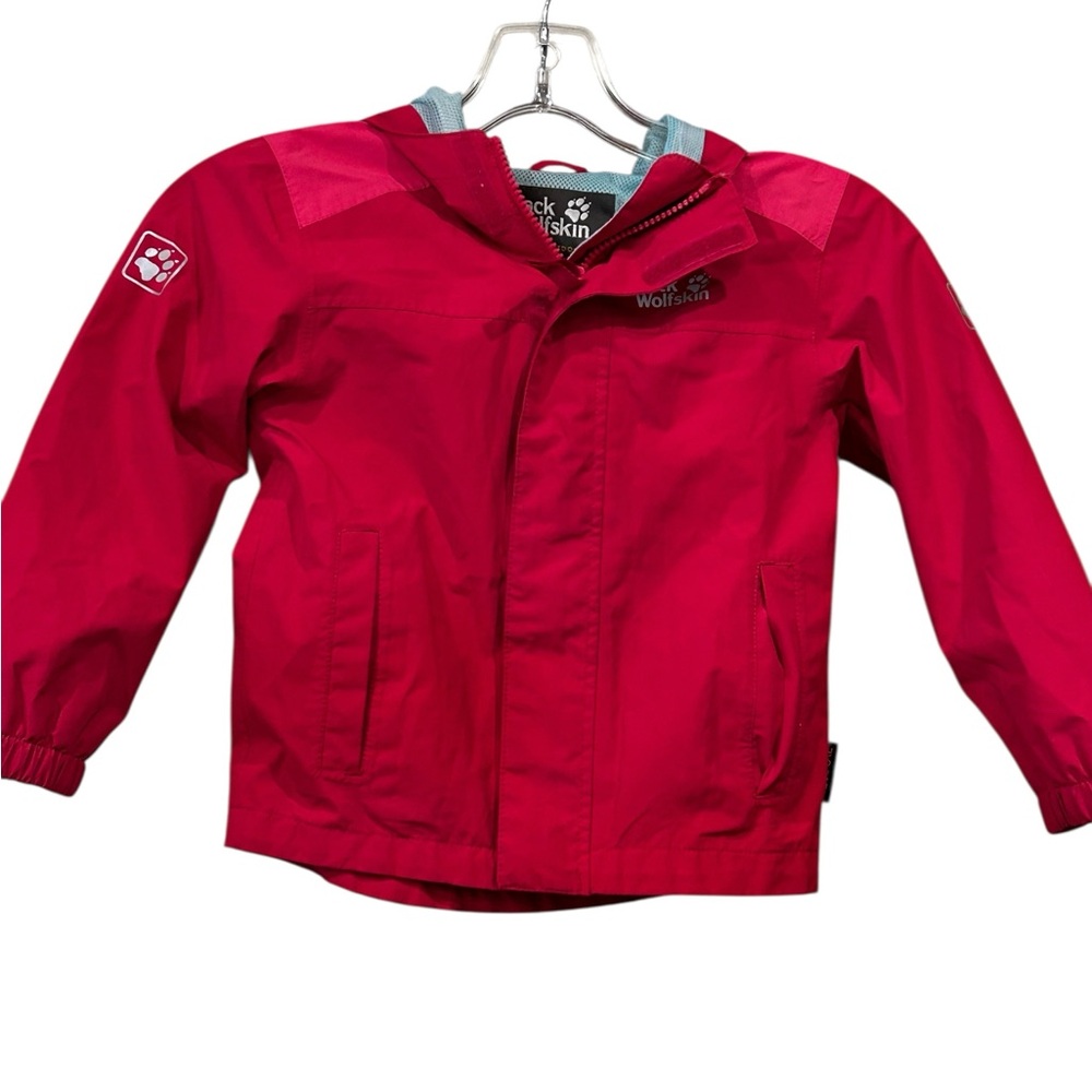Jack Wolfskin Oak Creek Kids Jacket in Azalea Red